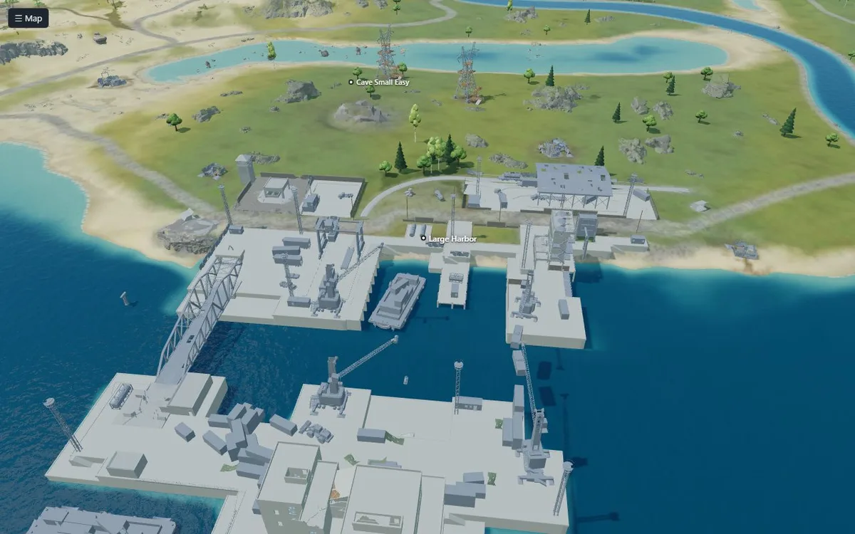 Large Harbor from over the water