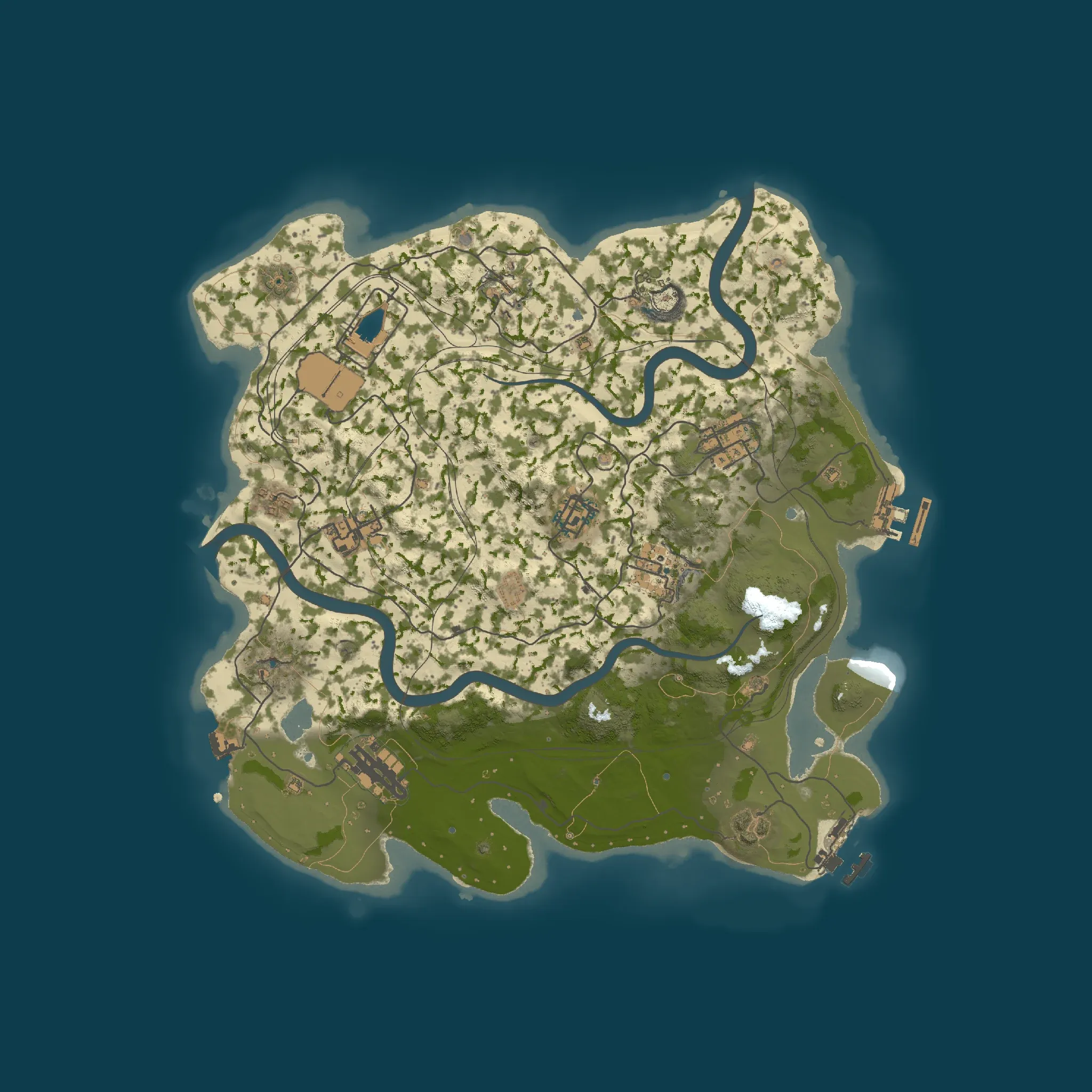 The Dunes example map from above